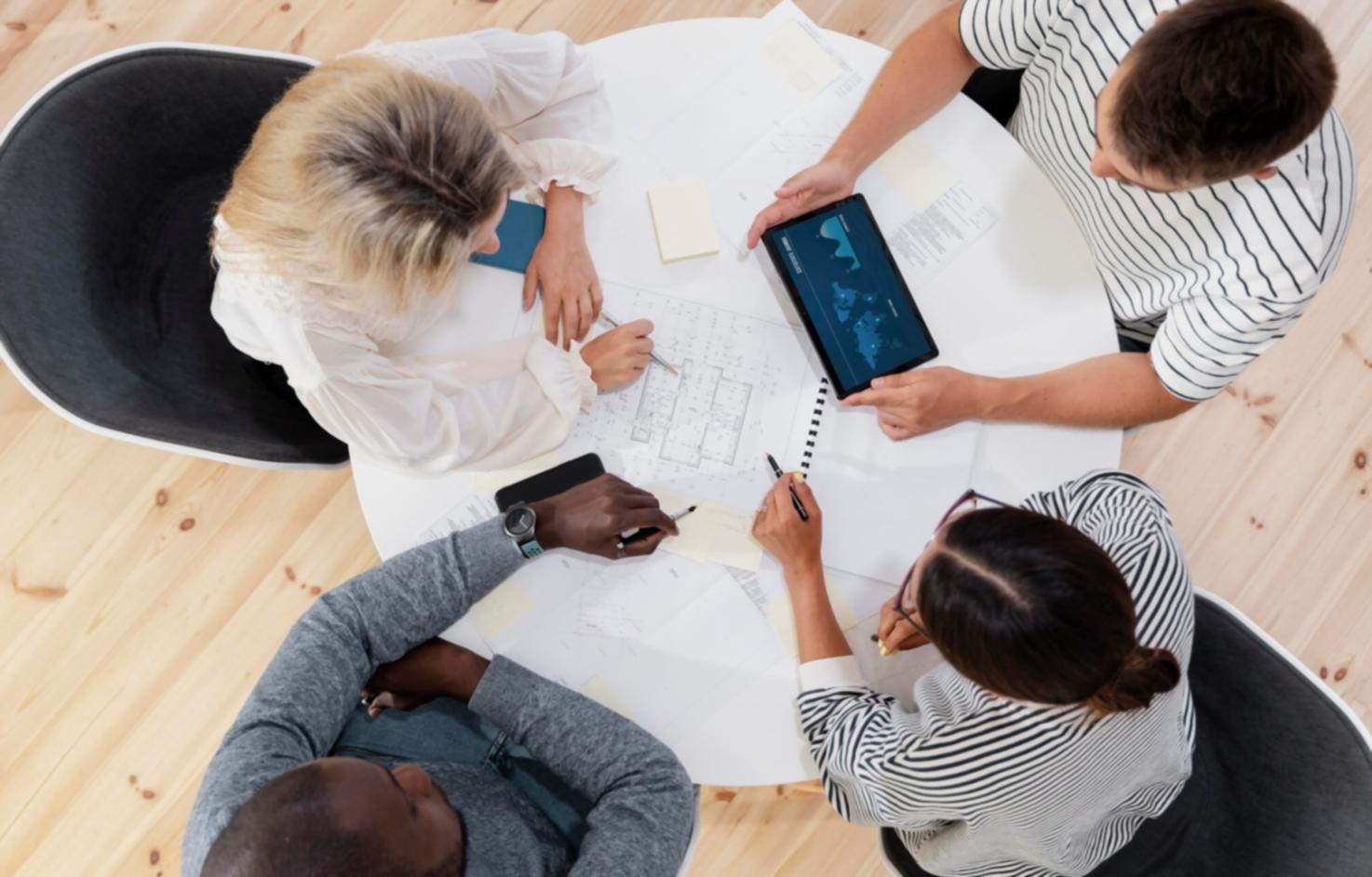 Decision flowchart showing different financial learning pathways